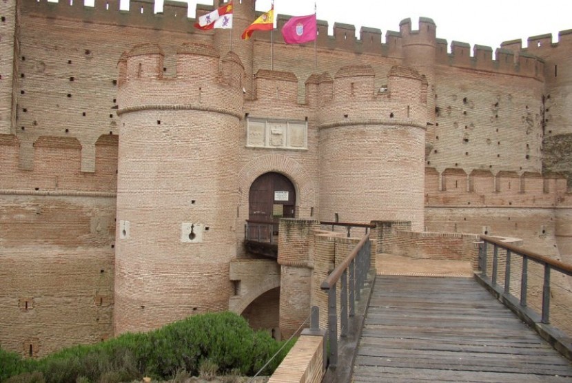 Mudéjar Castle of La Mota in Medina del Campo, Valladolid