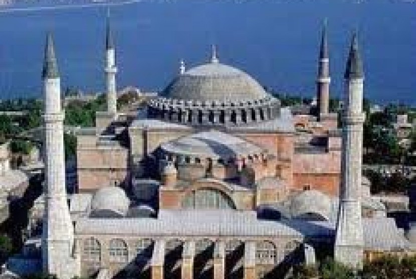 Museum Hagia Sophia di Turki. Turki Minta AS tak Ikut Campur Soal Status Hagia Sophia. Ilustrasi.