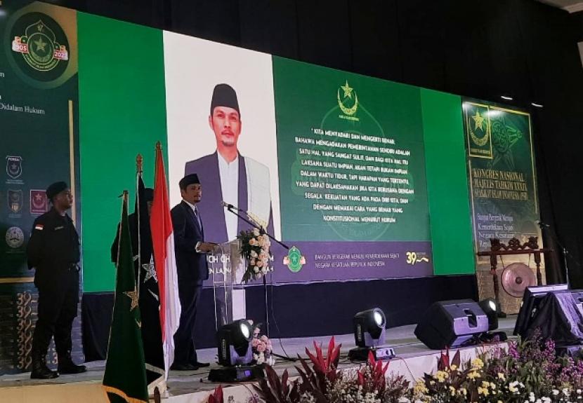  Presiden Lajnah Tanfidziyah (LT) Syarikat Islam Indonesia, Muflich Chalif Ibrahim, meminta masyarakat untuk menjaga persatuan dan kesatuan 