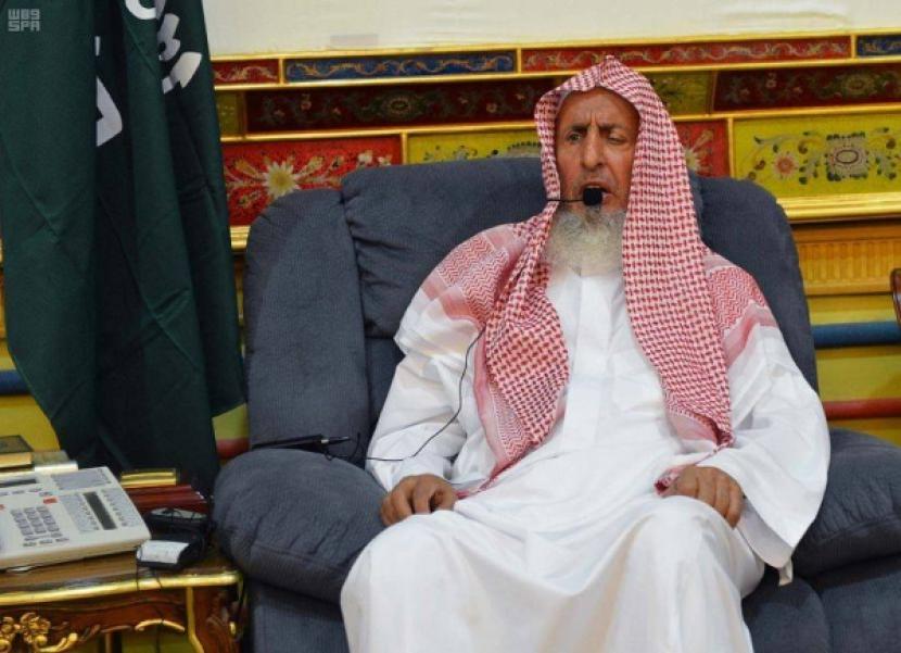 Mufti Besar Arab Saudi dan Ketua Majelis Ulama Senior Sheikh Abdul Aziz Al-Sheikh.