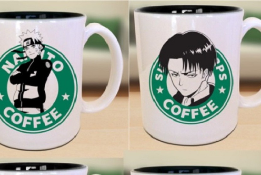 Mug Starbucks Anime