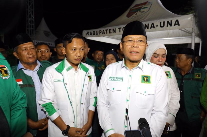Muhamad Mardiono menghadiri Deklarasi Kebangkitan PPP di Kabupaten Tojo Una Una, Sulawesi Tengah. 
