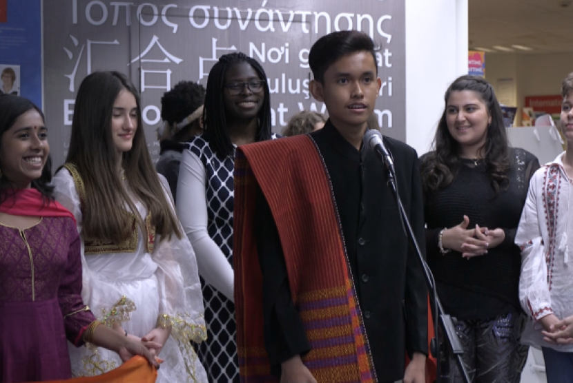 Muhammad Daffa Pradana, perwakilan dari Indonesia di ajang Festival Budaya Internasional di Melbourne.