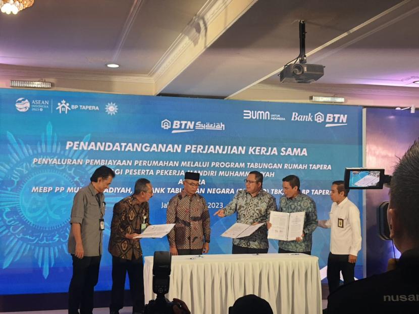 Muhammadiyah menjadi mitra strategis BTN terkait pembiayaan rumah.