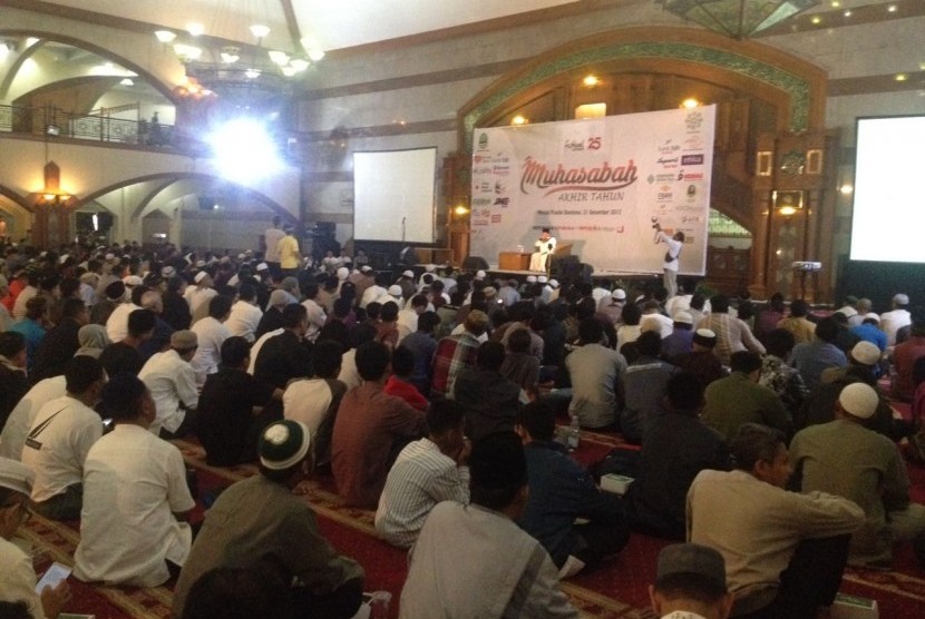 Muhasabah Akhir Tahun Republika di Pusdai Jabar, Bandung, Ahad (31/12).