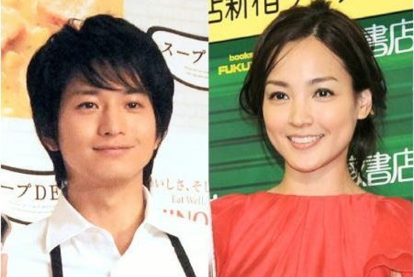 Mukai Osamu (30 tahun) dan aktris cantik Kuninaka Ryoko