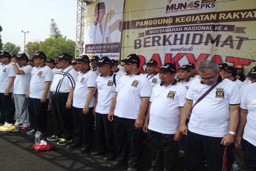 Munas ke-4 Partai Keadilan Sejahtera di Buperta Cibubur, Jakarta Timur, Ahad (13/9).