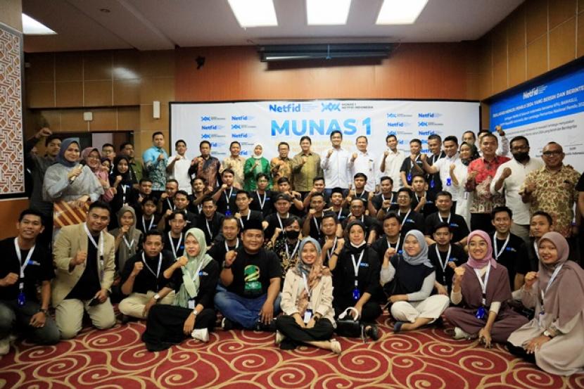 Munas I Netfid Indonesia dihadiri perwakilan dari 23 provinsi dan 73 kota dan kabupaten.