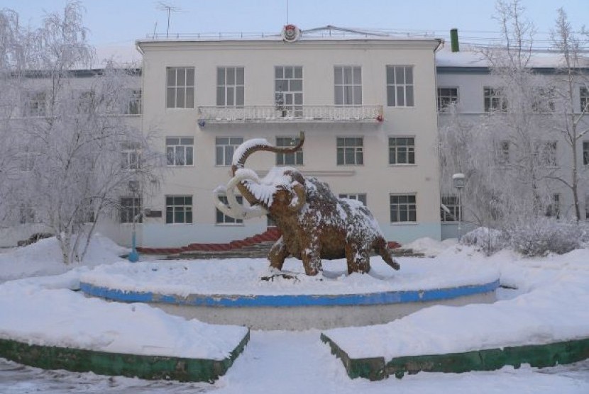 Museum Permafrost di kota Yakutsk, Rusia.