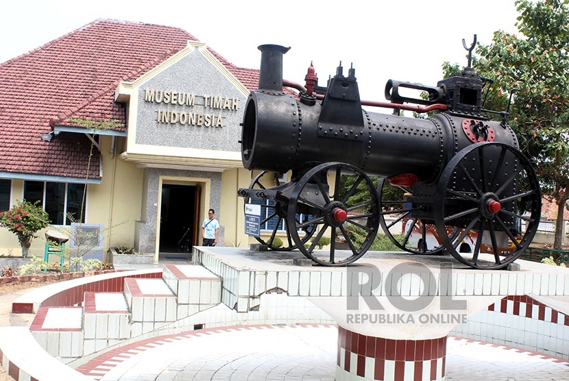  Museum Timah di Pangkalpinang, Provinsi Bangka Belitung.   (Republika/Akbar)