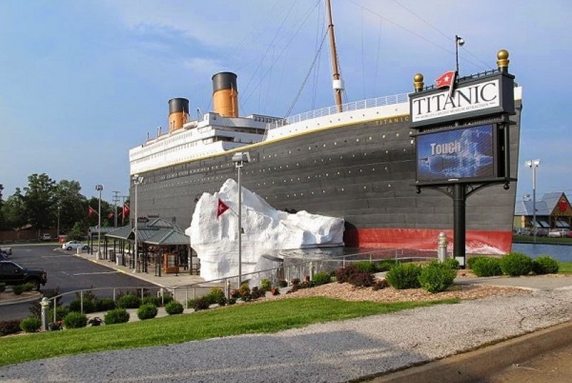 Museum Titanic di Branson Amerika