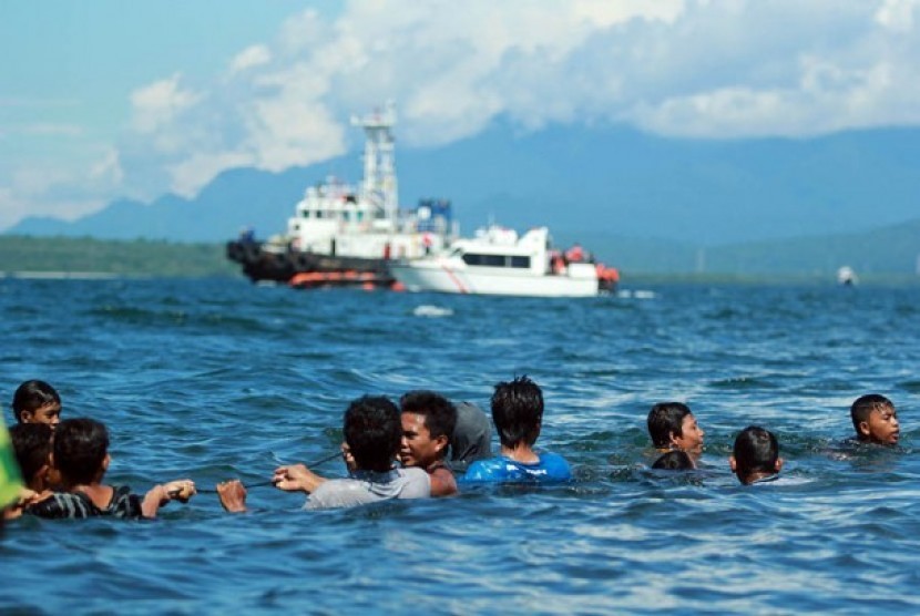 Musibah kapal tenggelam di selat Bali