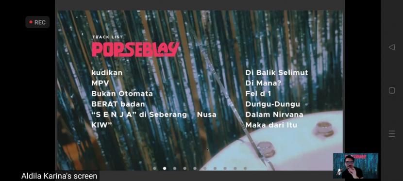 Musisi Danilla Riyadi menghadirkan album ketiga bertajuk Pop Seblay. Kompilasi karya berisi 12 lagu itu sudah bisa dinikmati di berbagai kanal musik digital mulai 22 Februari 2022.