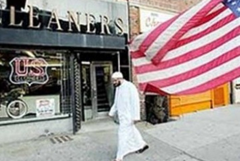 Muslim Amerika (ilustrasi)