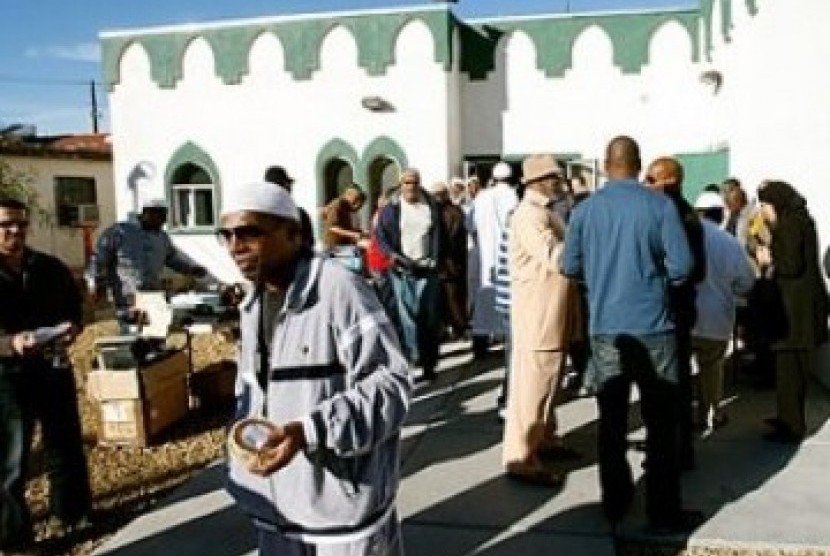 Muslim AS dalam sebuah kegiatan di Masjid