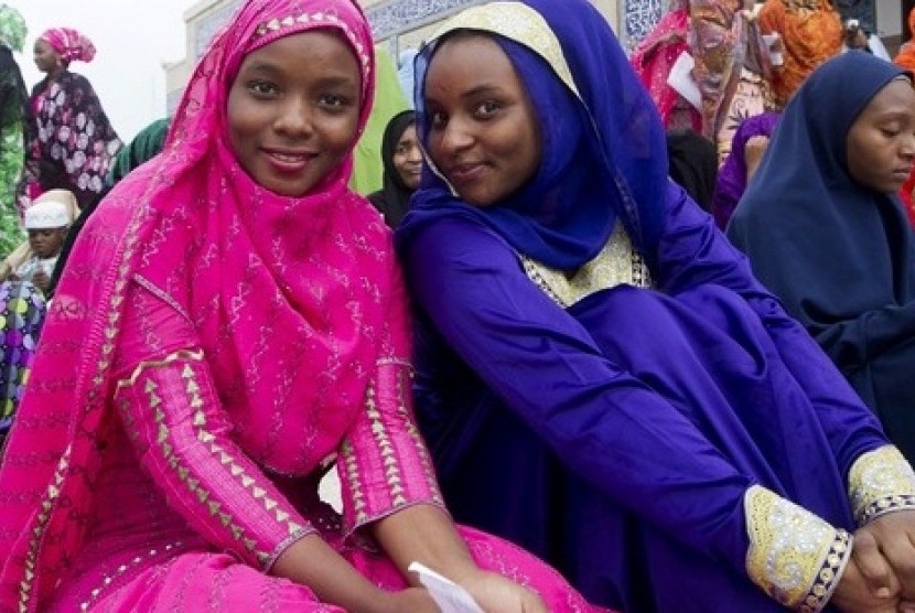 Rencana Penerapan Syariah di Nigeria Tuai Kecaman. Foto ilustrasi Muslim di Nigeria.