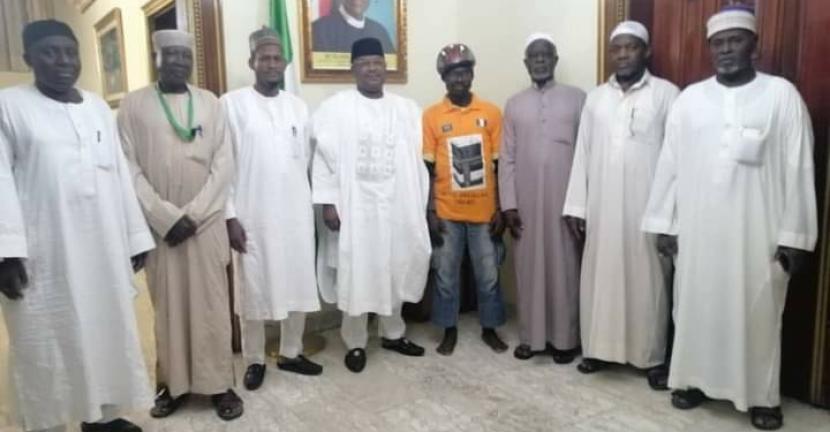 Muslim Nigeria yang Pergi Umroh Naik Sepeda, Aliyu Bala, Tiba di Arab Saudi