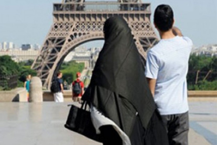 Muslim Prancis. Ilustrasi