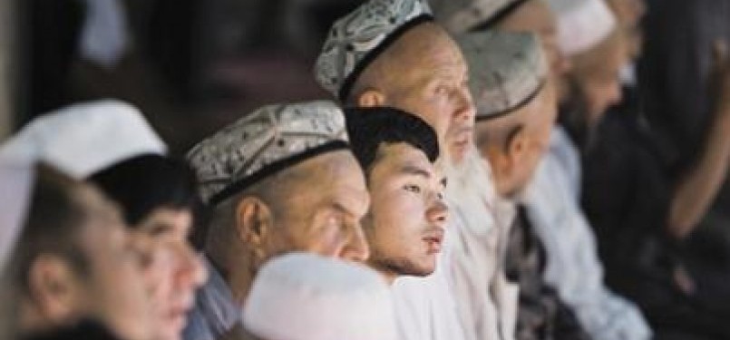 Muslim Uighur (ilustrasi)