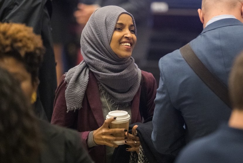Muslimah di kongres AS, Ilhan Omar