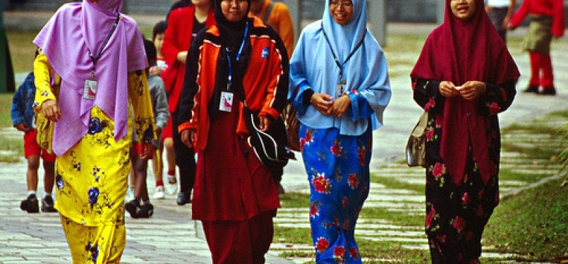 Muslimah Malaysia (ilustrasi).