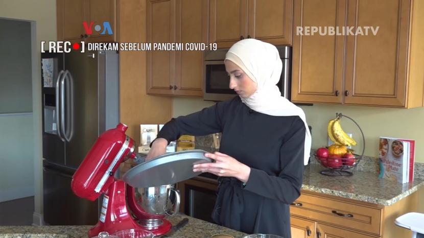 Muslimah Ohio tengah meracik snack halal dan sehat