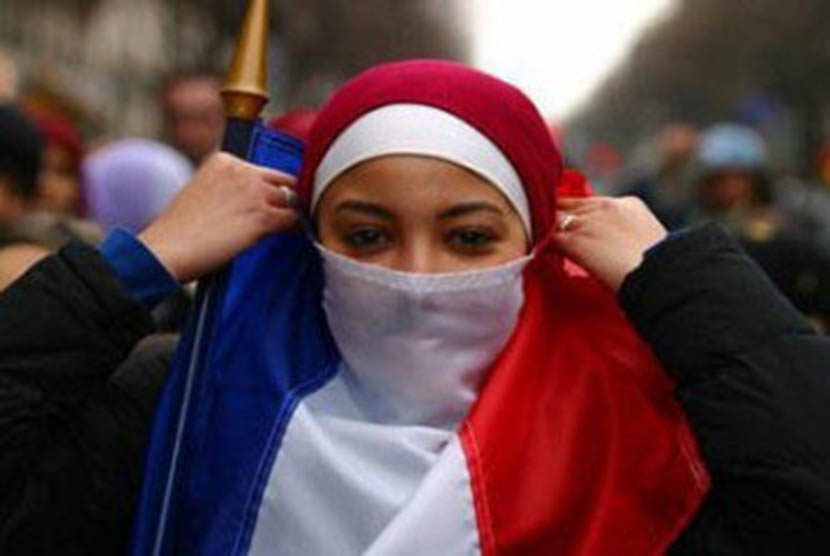 Muslimah Perancis (Ilustrasi)