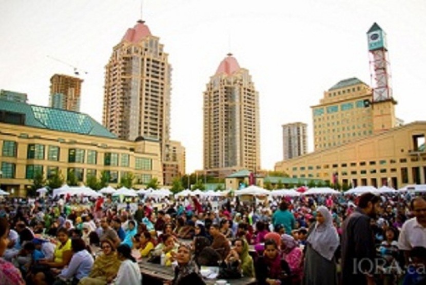 Muslimfest di Kanada dibanjiri ribuan umat muslim dan warga Kanada.