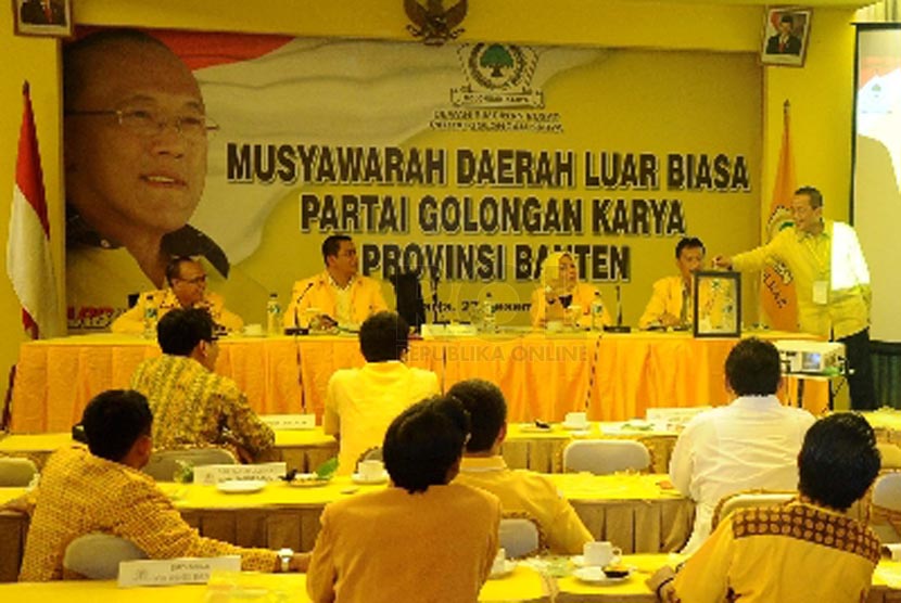 Musyawarah daerah Golkar Banten