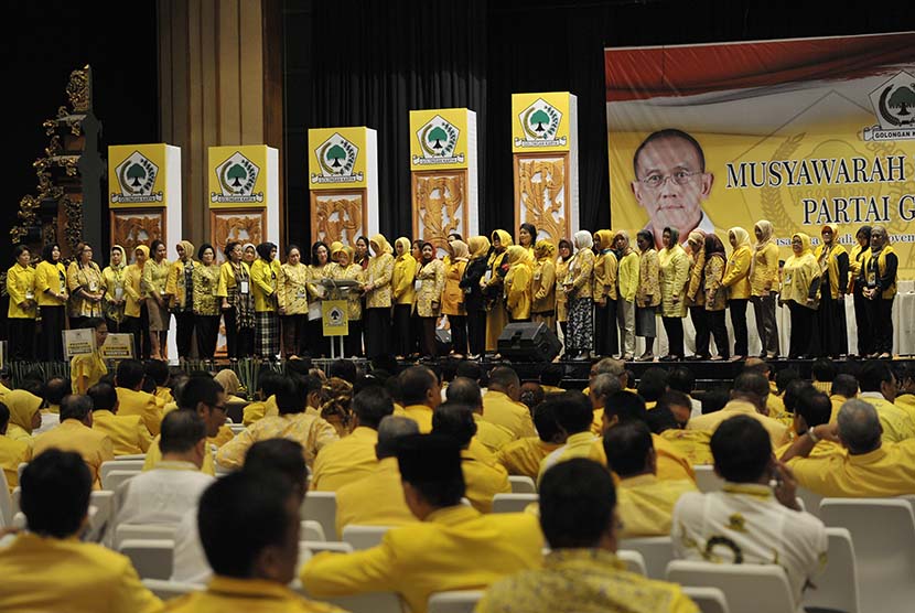 Musyawarah Nasional (Munas) IX Partai Golkar di Nusa Dua, Bali, Selasa (2/12). 