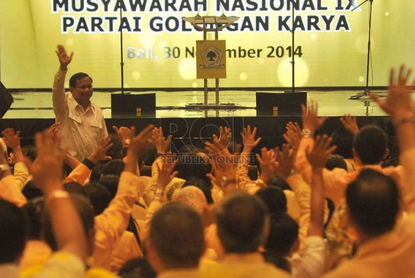  Musyawarah Nasional Partai Golkar di Nusa Dua, Bali, Ahad (30/11).