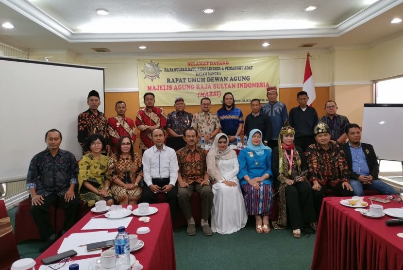 Musyawarah Rapat Umum Dewan Agung di Jakarta, Ahad (24/2).