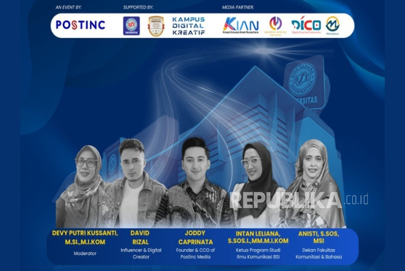 Nantikan Postinc Goes to Campus di UBSI Kampus Kalimalang, 16 Juni 2025 mendatang.