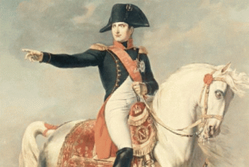 Napoleon mempunyai keberpihakan kuat terhadap Yahudi. Napoleon, ilustrasi