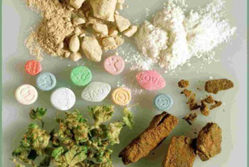 Narkoba (ilustrasi). United Nations Office of Drugs and Crime (UNODC) mengungkapkan perdagangan narkoba sintetis melonjak di Asia Timur.