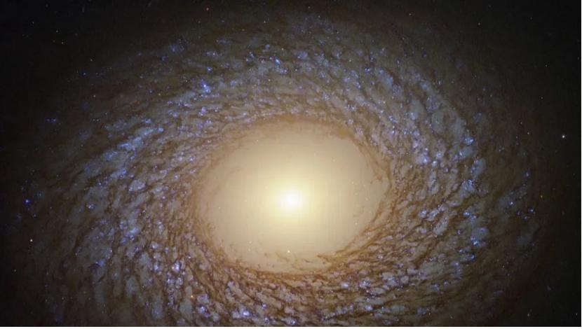 NASA dan ESA merilis foto tampilan yang sangat rinci dari galaksi berbentuk spiral yang unik dan disebut sebagai NGC 2775 telihat jelas. 