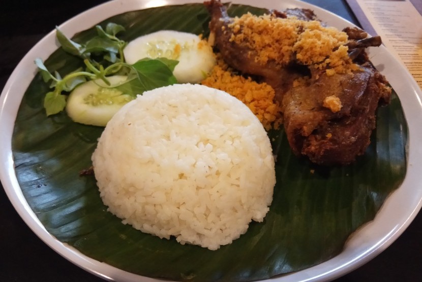 Nasi Bebek Kaleyo.