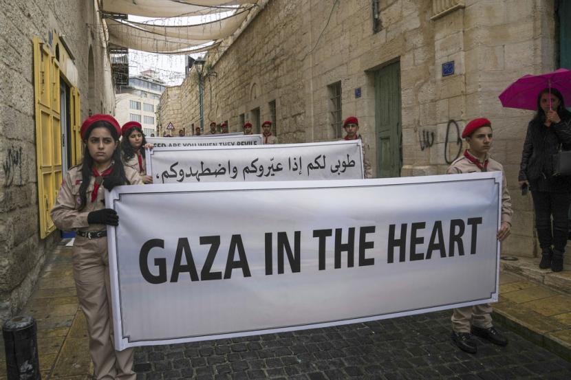 Natal dibatalkan sebagai bentuk solidaritas dan duka terhadap perang di Gaza.