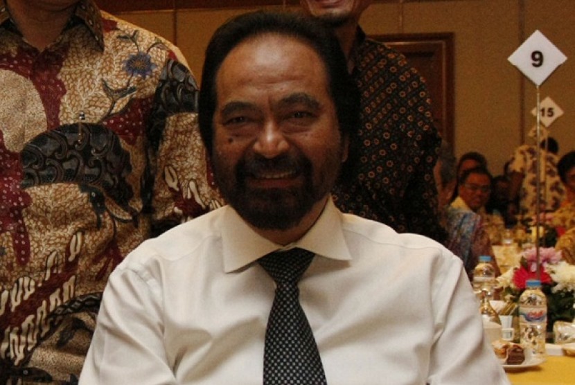 National Democratic Party (Nasdem) will appoint Surya Paloh (in picture) as its chairman during a congress in Jakarta on Friday-Saturday. (file photo)