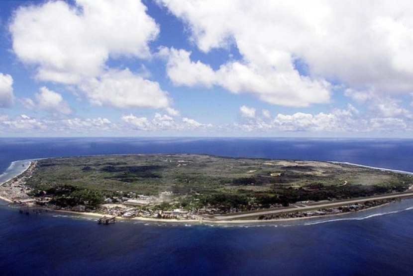 Negara Nauru di Pasifik.
