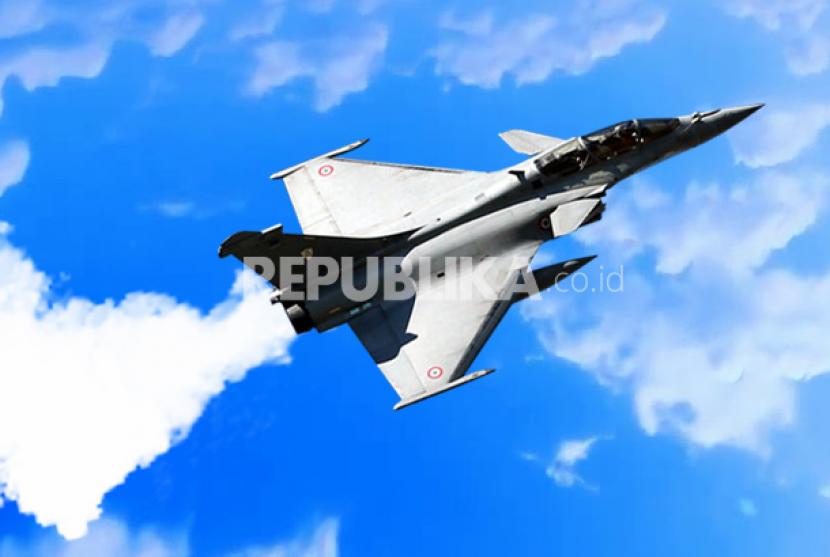 Ilustrasi Indonesia membeli 42 jet tempur Rafale dari Prancis.