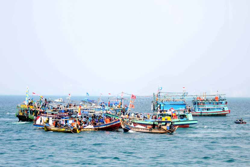 12 nelayan Aceh ditangkap di Perairan Pulau Nikobar. Nelayan (ilustrasi)(Republika/Wihdan Hidayat)