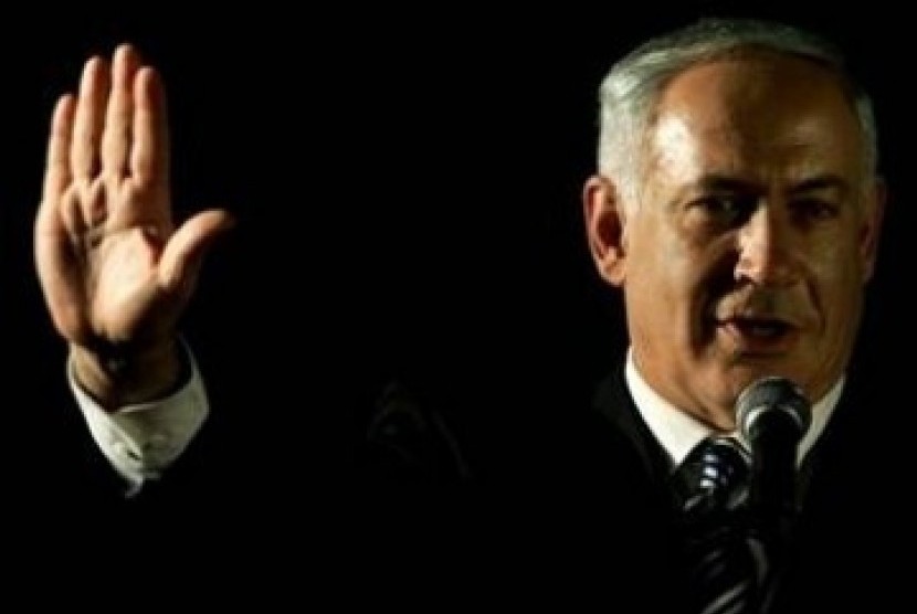Perdana Menteri Israel Benjamin Netanyahu. Israel Upayakan ICC tak membuka penyelidikan kejahatan perang atas Palestina. Ilustrasi.