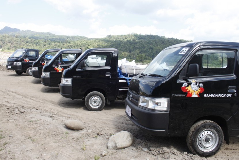 Tampak New Carry yang menjadi andalan Suzuki di kelas niaga