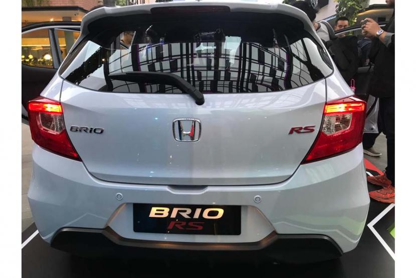 New Honda Brio diluncurkan di Jakarta, Jumat (5/5/2023).