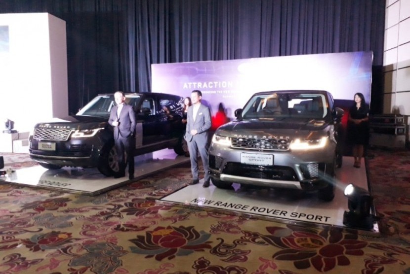 New Range Rover dan Range Rover Sport saat diluncurkan Senin (14/5).