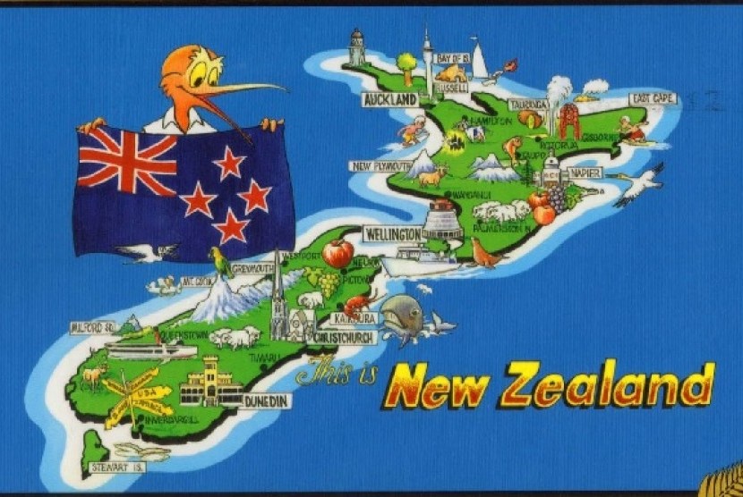 Bendera New Zealand Berubah, Ini Sikap Australia | Republika Online