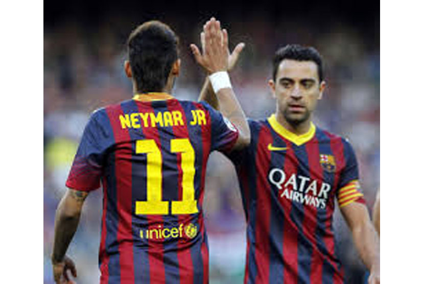 neymar dan Xavi