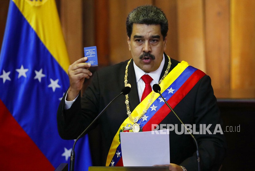 Presiden Venezuela Nicolas Maduro