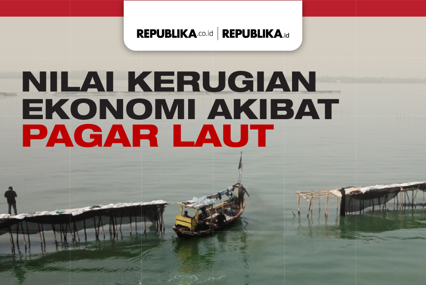 Nilai Kerugian Ekonomi Akibat Pagar Laut